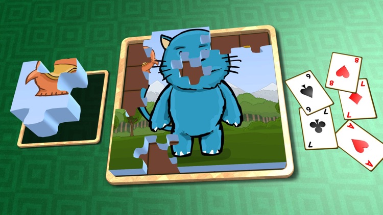Jigsaw Solitaire Cartoons
