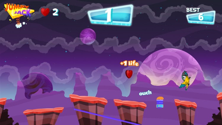 Jumpy Jack - Mighty Hero Survive Pesky Birds screenshot-3