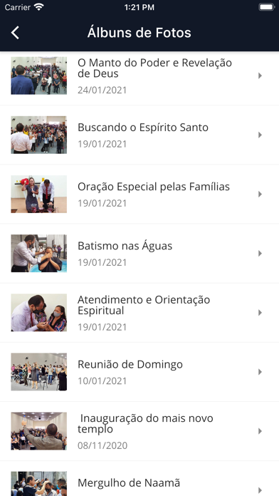 T. da Glória e Renovo de Deus Screenshot