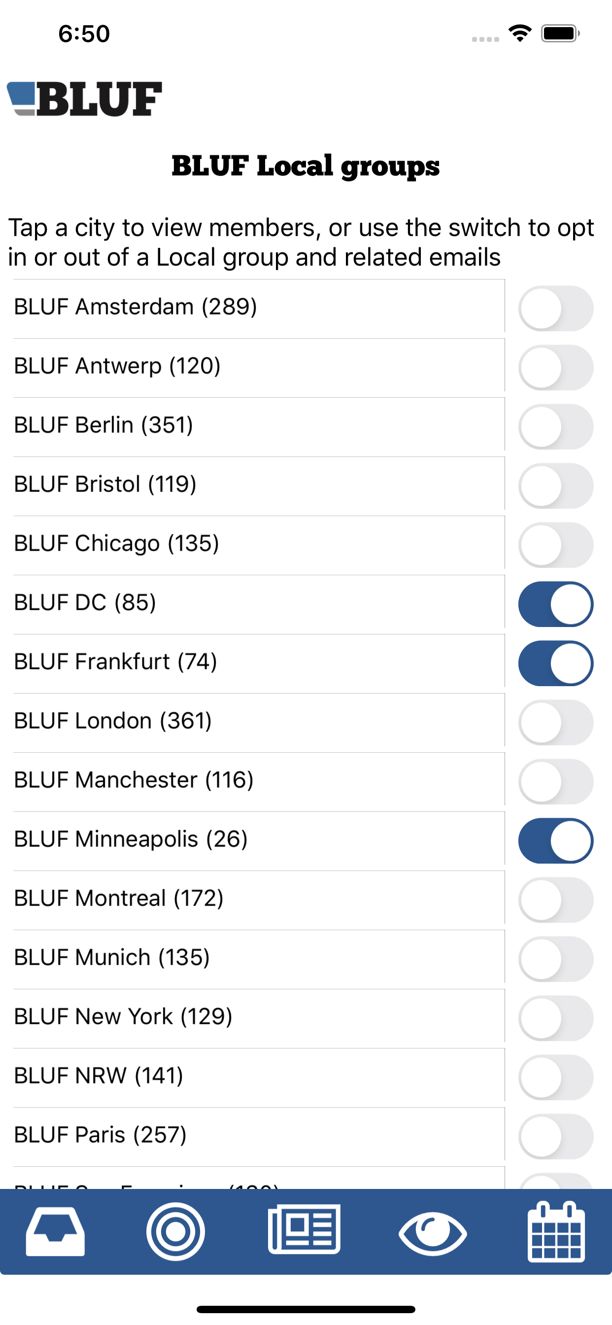 BLUF Navigator