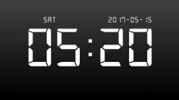 digital clock - bedside alarm iphone screenshot 3