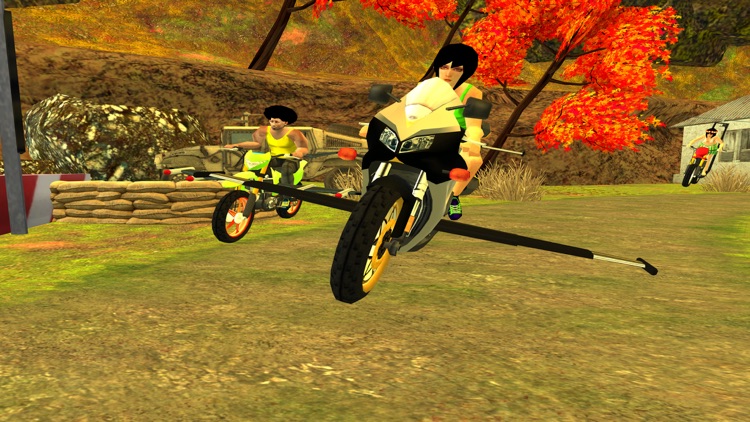 Flying Motorcycle Racing Simulator