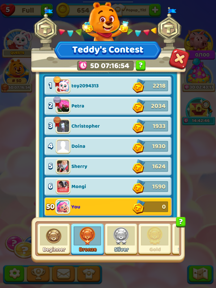 Toy Party Match 3 Hexa Blast