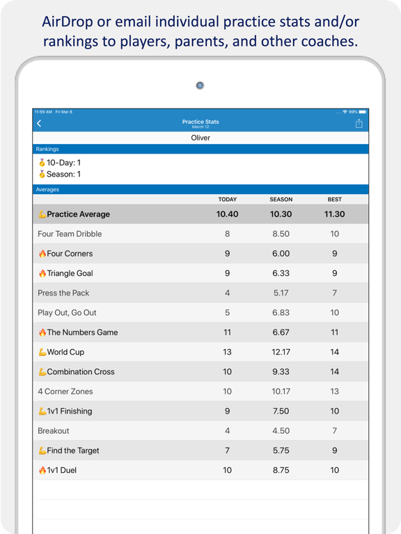 Soccer Drill Down iPad screenshot 6 - Sports app