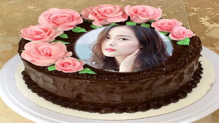 Name Photo on Happy Birthday Cake screenshot-3