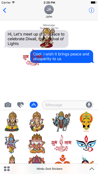 Screenshot #2 pour Hindu God Sticker Pack