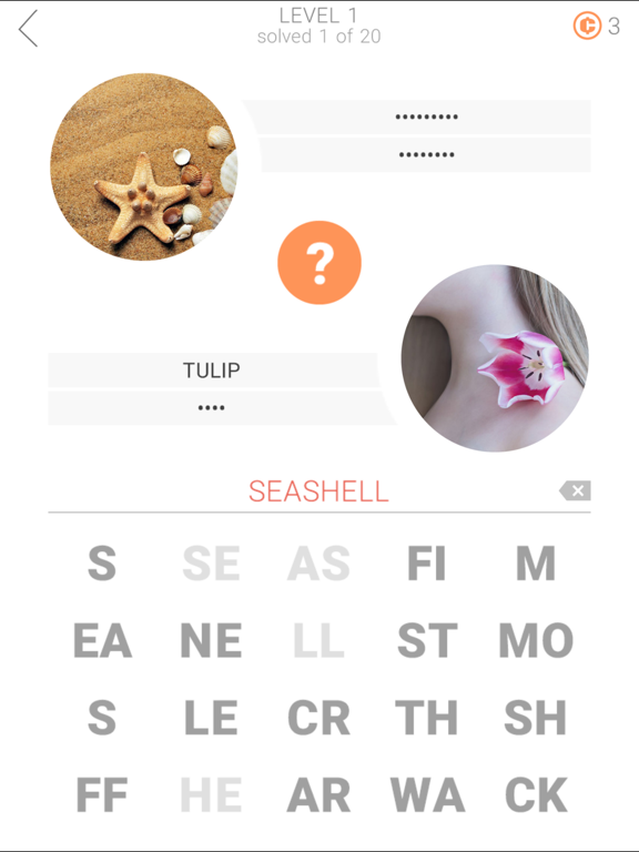 11 Clues: Word Game iPad screenshot 4 - Games app