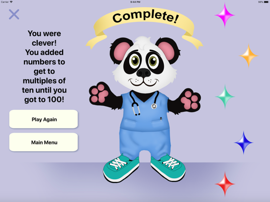 Screenshot #6 pour Teddy Bear Math - Add to 100