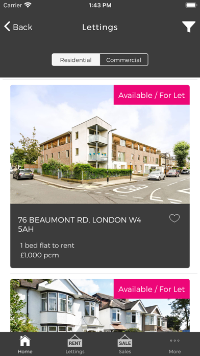 Aroha Properties Screenshot