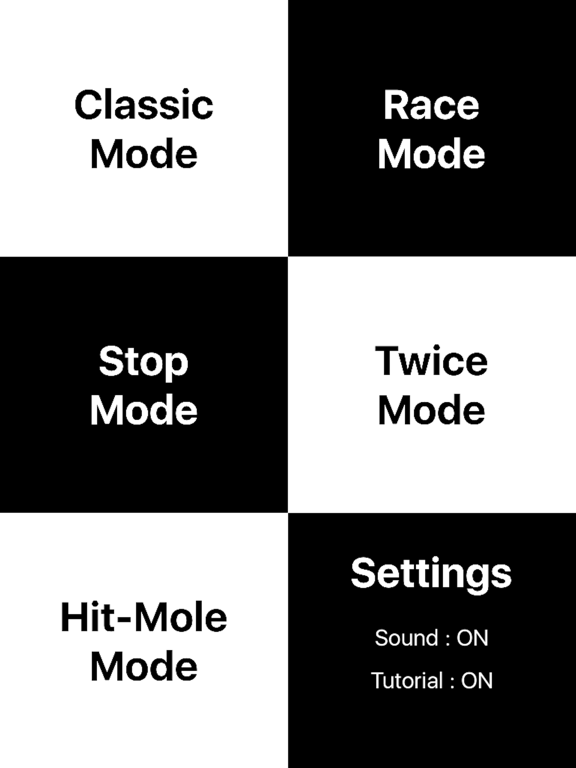 Black Tiles - Touch The White Piano Keyboard