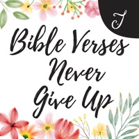 Bible Verses Never Give Up logo