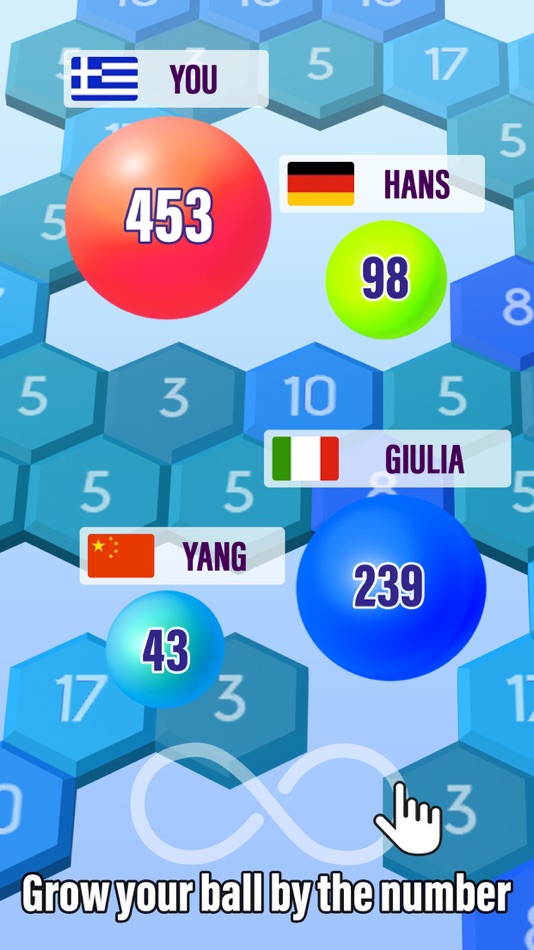 #4. Balls io! (iOS) 由: Linqsoft Ltd.