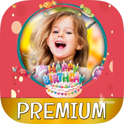 Birthday party photo frames for kids – Pro icon