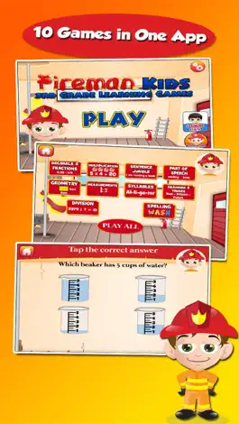 Game screenshot Fireman Grade 3 Learning Games mod apk