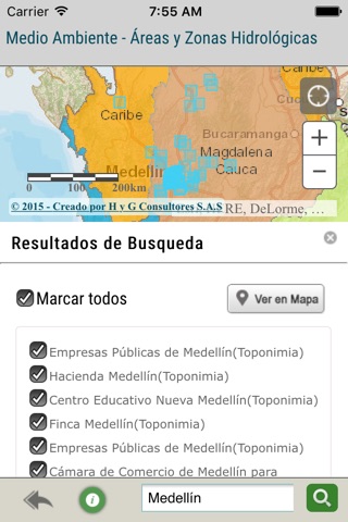 Visor Geográfico screenshot 4