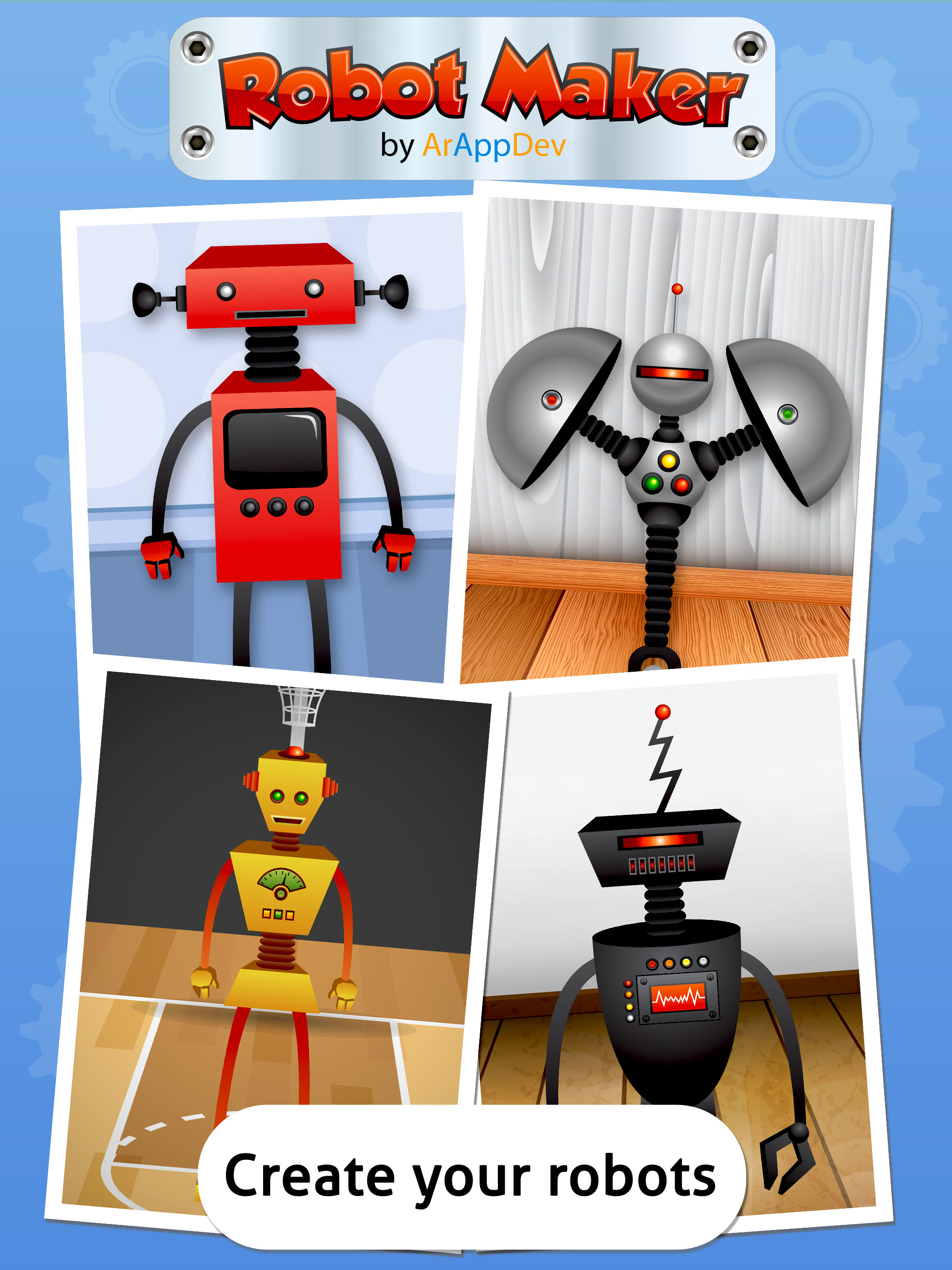 Robot Maker :complete factory to buid your own bot screenshot 7