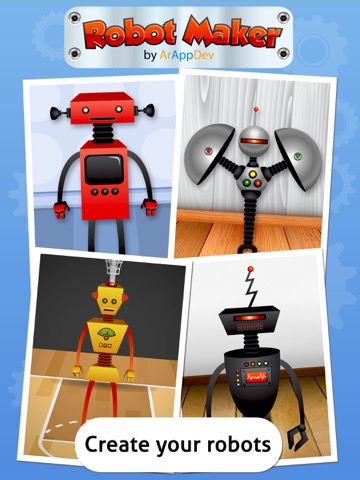 ロボット工場：子供のための創造性ゲームのおすすめ画像2