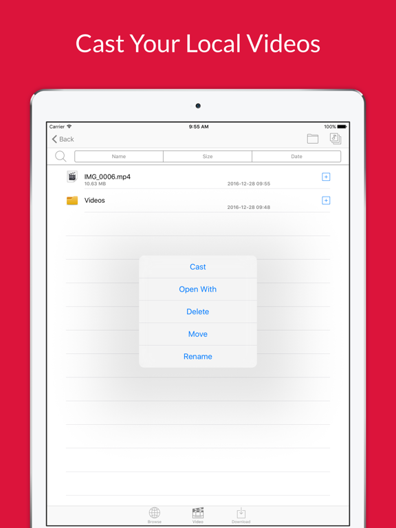 Screenshot #5 pour Cast ThemAll- TV Cast Player App
