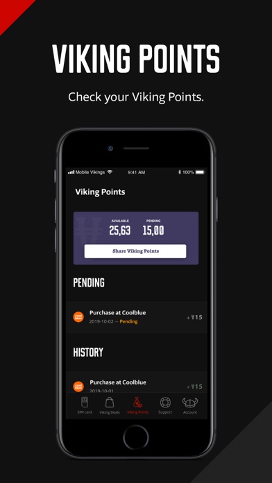 Mobile Vikings - My Viking Screenshot