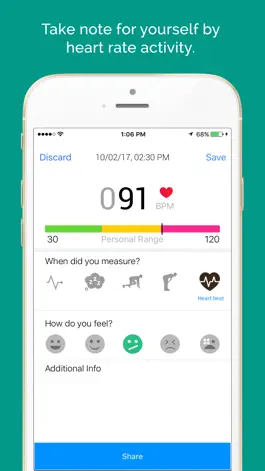Game screenshot Heart Beat + Pulse Measurement apk