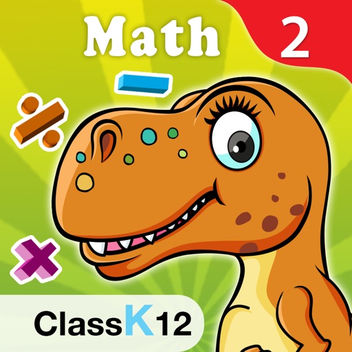 Grade 2 Math Common Core: Cool Kids’ Learning Game Icon