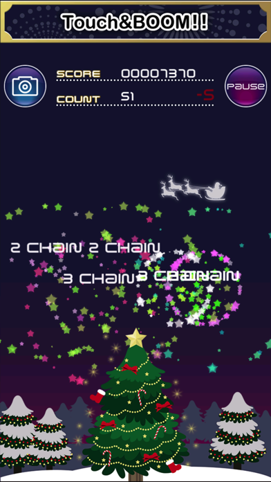 Screenshot #2 pour Touch & BooM!! - Free Fireworks Game