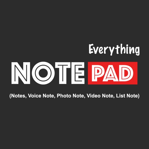 Notepad Everything - Note with Lock, Photo, Voice Icon