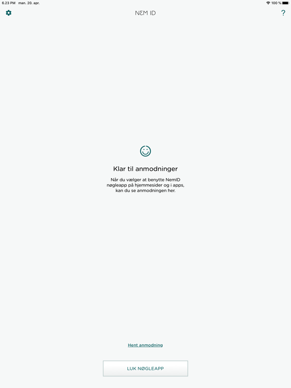 Screenshot #4 pour NemID nøgleapp erhv. til bank