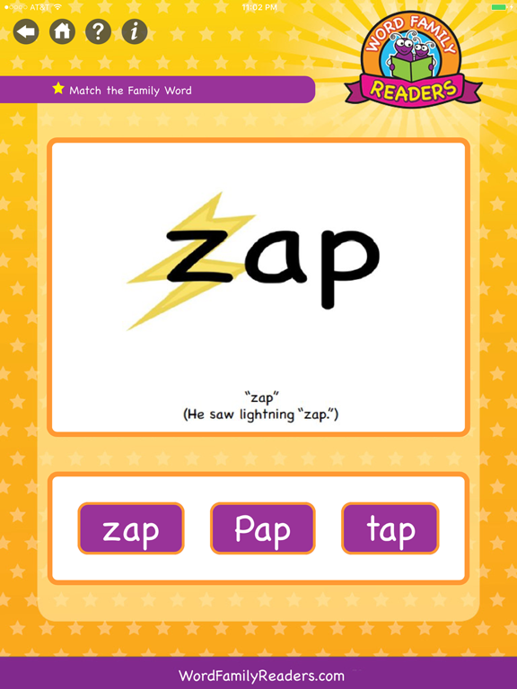 Screenshot #6 pour Word Family Readers