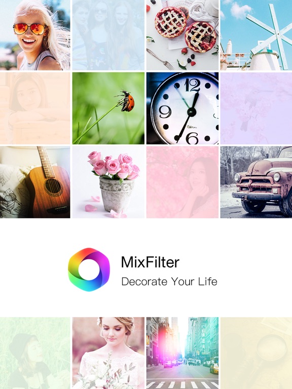 MixFilter - Photo Camera Fx Filters Editor Effects iPad screenshot 5 - Shopping app