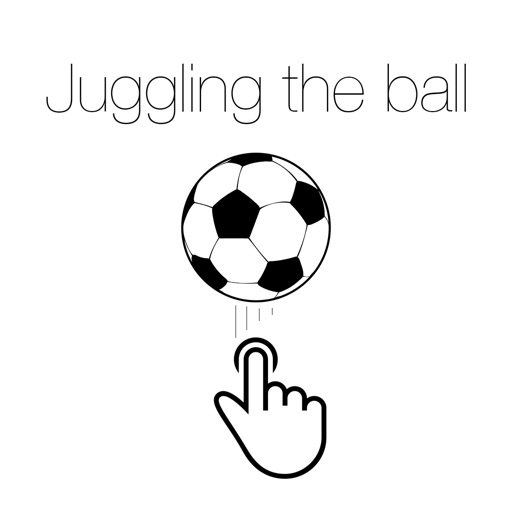 Simple Football Juggling Icon