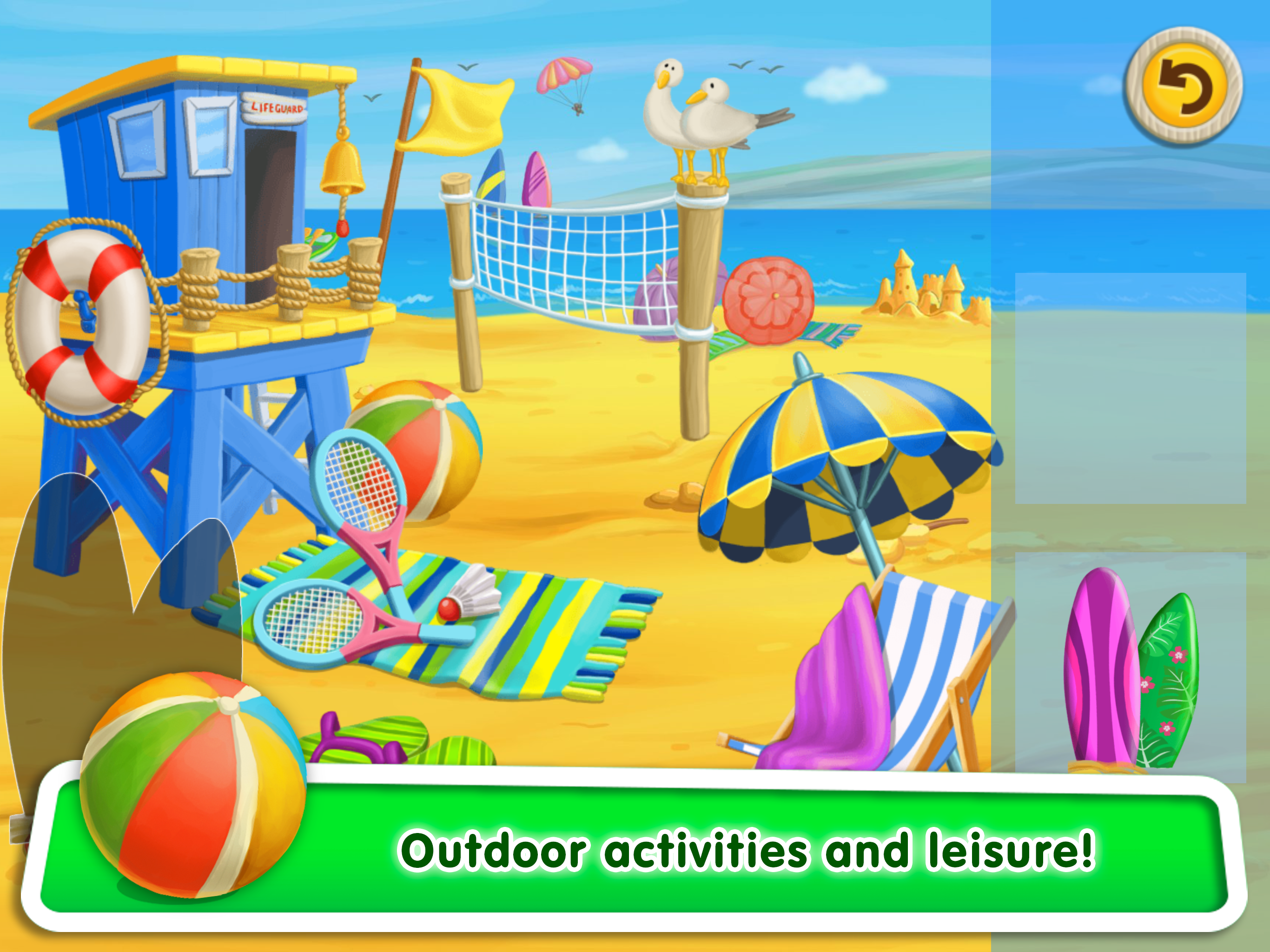 Baby Puzzles for Kids: Learn Words in 5 Languages