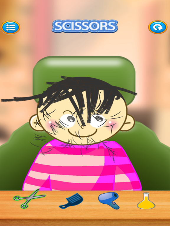 Screenshot #6 pour Jeux intellectuels / Coupe de cheveux noirs