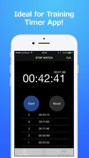 ThreeTimer - Stopwatch.Timer.Round timer(圖1)-速報App