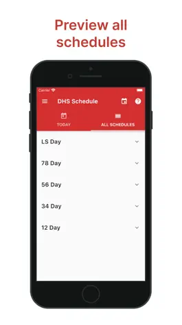 Game screenshot DHS Schedule App hack