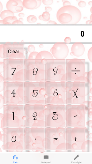 Pink Bubbles Calculator PLUS