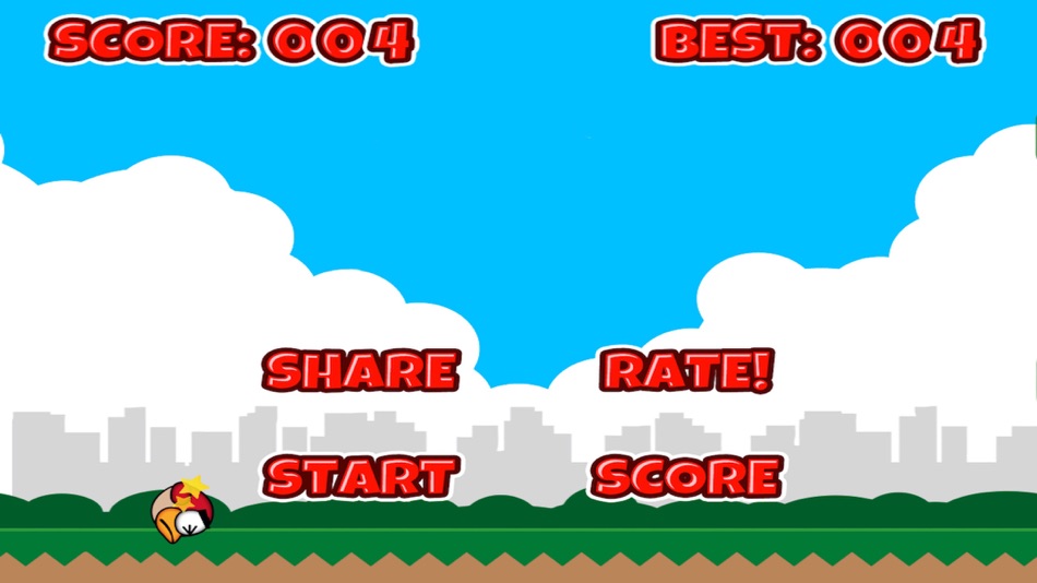#3. Tiny Red Bird (iOS) 由: Giuseppe Calcagno