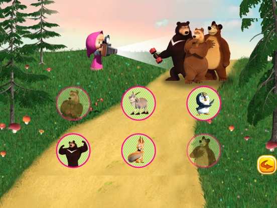 Screenshot #6 pour Masha et l'ours: mini jeux