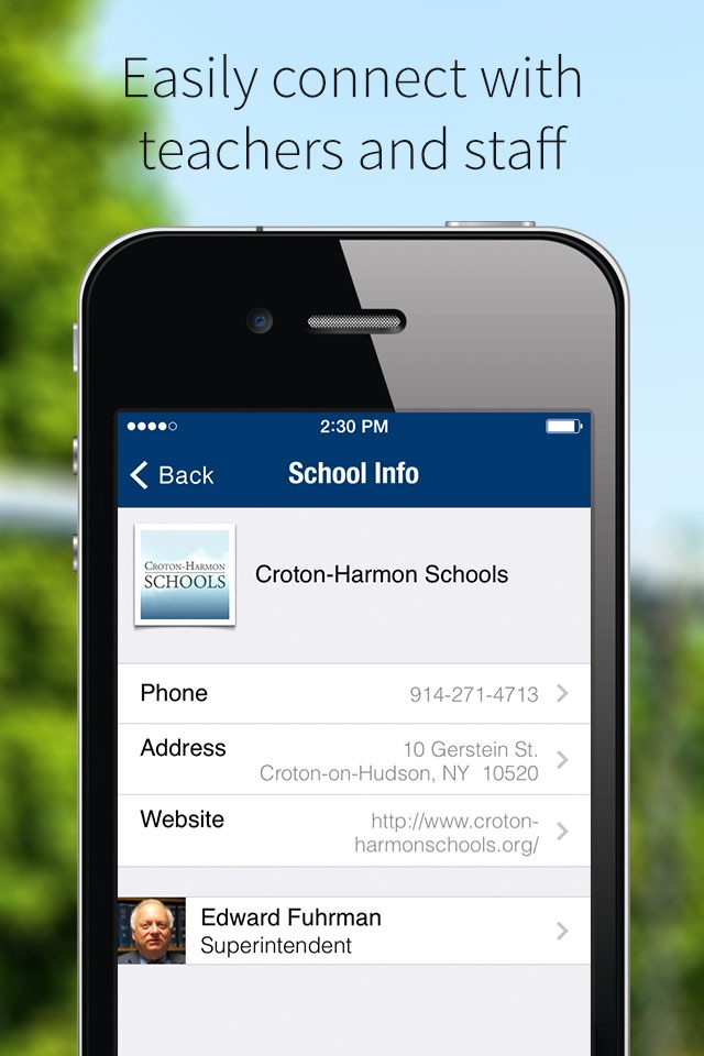 Croton-Harmon UFSD screenshot 2