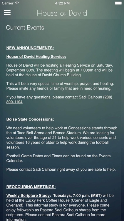 House of David Ministries screenshot-3