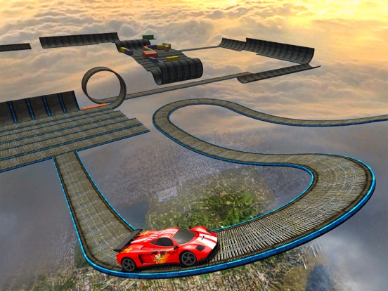 Impossible Car Tracks 3D : Stunt Driving Simulator iPad screenshot 5 - Games app