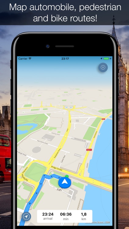 London 2017 — offline map and navigation!