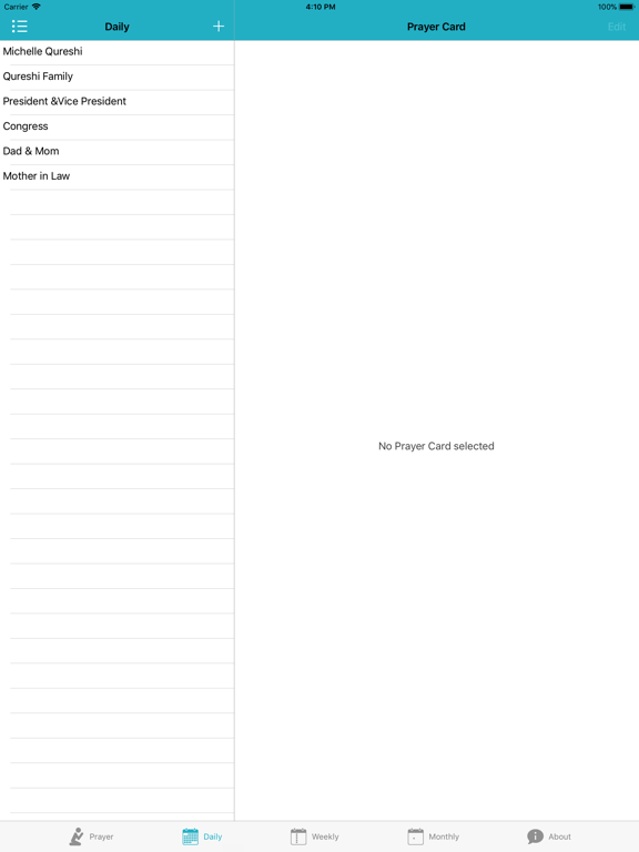 A Praying Life - Prayer Cards iPad screenshot 8 - Lifestyle app