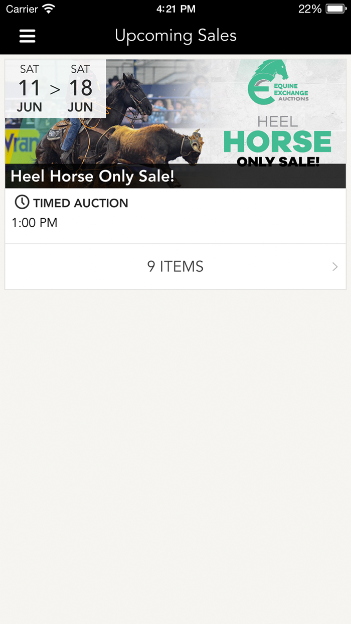 Equine Exchange Auctions