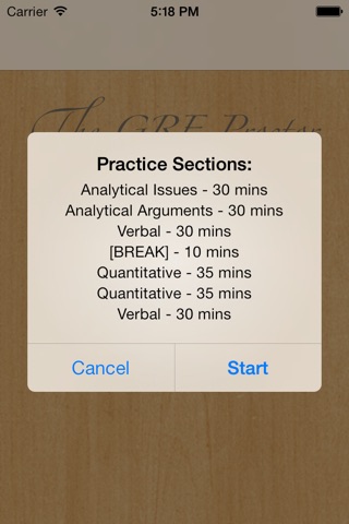 GRE Proctor screenshot 4