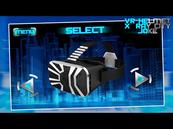 VR Helmet X-ray City Joke iPad screenshot