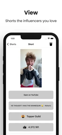 Game screenshot Save & View for YouTube Shorts apk