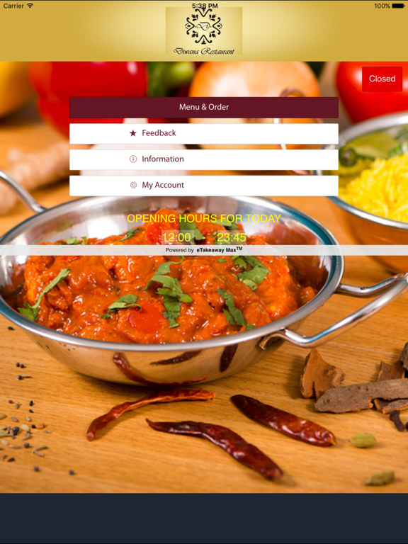 Screenshot #4 pour Diwana Restaurant