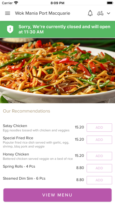 Wok Mania Port Macquarie Screenshot