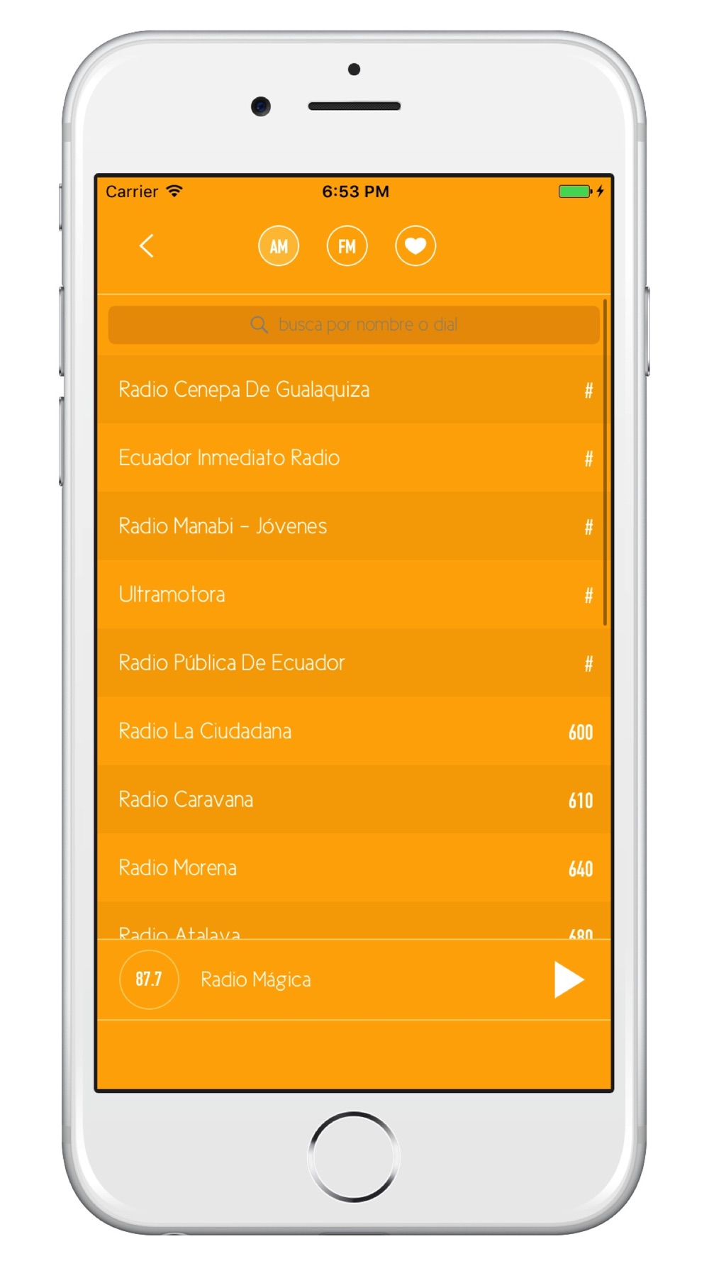 Radio Ecuador - AM/FM Free Download App for iPhone - STEPrimo.com